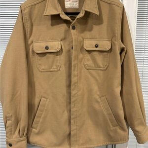 Weatherproof Men's Camel Shirt Coat